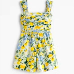 Abercrombie Lemon Romper